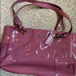 Pink COACH purse